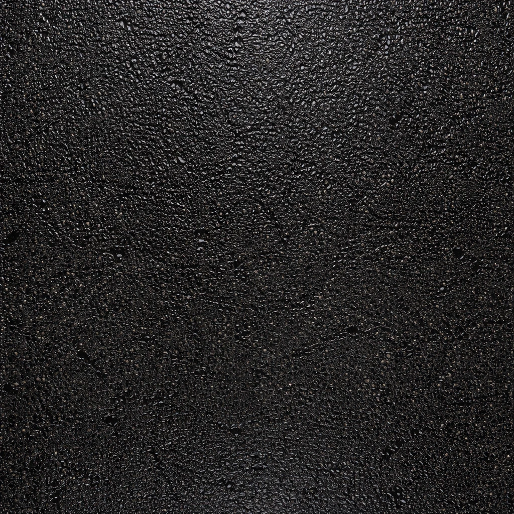 Creation by freeimg: Wet asphalt texture, seamless tileable, dark black asphalt with subtle water reflections, realistic roughness, top-down view, even lighting, PBR material